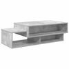 vidaXL Salontafel Beton Grijs 105 x 50 x 32,5 cm Bewerkt hout