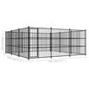 vidaXL Hondenkennel voor buiten 450x450x185 cm
