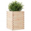 vidaXL Plantenbak 50x50x68,5 cm massief grenenhout
