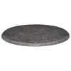 vidaXL Tafelblad &Oslash;60x2,5 cm marmer zwart