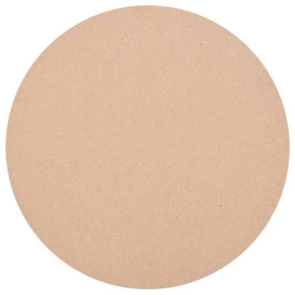 vidaXL Tafelblad rond MDF 700x18 mm