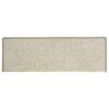 vidaXL Trapmatten 15 st 65x21x4 cm zilver met rechthoekige rand