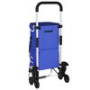vidaXL Winkel trolley Blauw 47 x 39 x 100,5 cm Oxford stof
