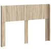 vidaXL Hoofdbord Sonoma Eiken Bewerkt hout