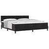 vidaXL Boxspringbed met hoofdeinde Zwart 200 x 200 cm Fluweel