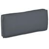 vidaXL Kussen Oxford Stof Antraciet 120 x 50 x 12 cm