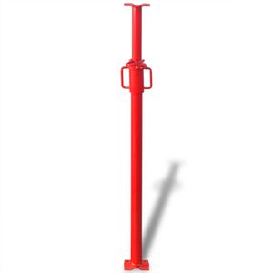 vidaXL Acrow Steun Rood 180 x 12,5 x 12,5 cm