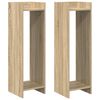 vidaXL Plantenstandaard Sonoma Eiken 30 x 30 x 100 cm Bewerkt hout