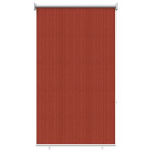 vidaXL Buitenrolgordijn 90% UV-blok Terracotta 120 x 230 cm HDPE