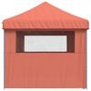 vidaXL Partytent Terracotta 292 x 580 x 315 cm Oxford Stof