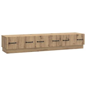 vidaXL TV-kast 147 x 34,5 x 27 cm Artisanaal eiken Bewerkt hout