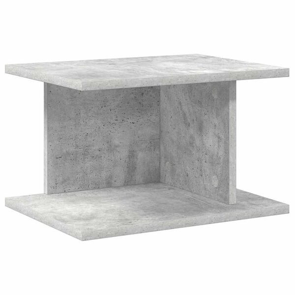 vidaXL Nachtkastje Beton Grijs 40 x 30 x 25 cm Bewerkt hout