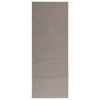 vidaXL Vloerkleden Rechthoekig LUGO Taupe 200 x 80 cm Polyester