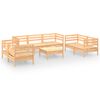 vidaXL 8-delige Loungeset massief grenenhout
