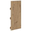 vidaXL Tijdschrift Rek Artisan Eiken 43 x 11 x 102 cm Bewerkt hout