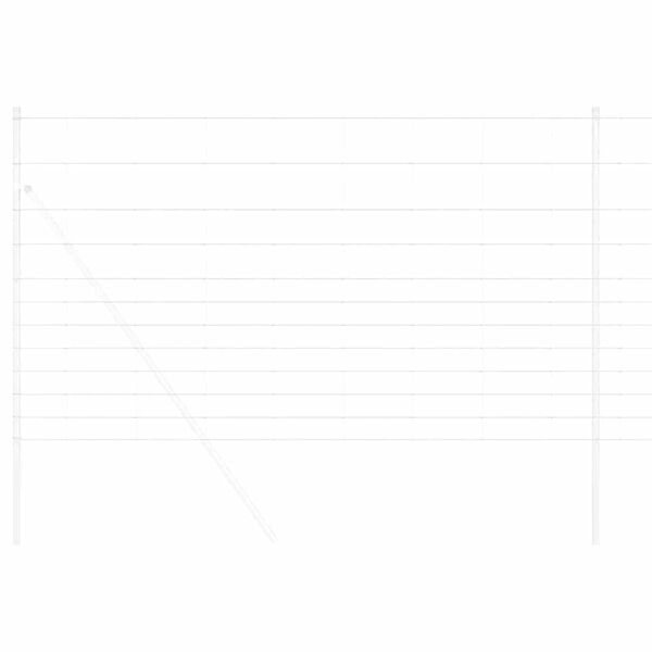 vidaXL Weidehekwerk Zilver 50 x 1,4 m Gegalvaniseerd staal