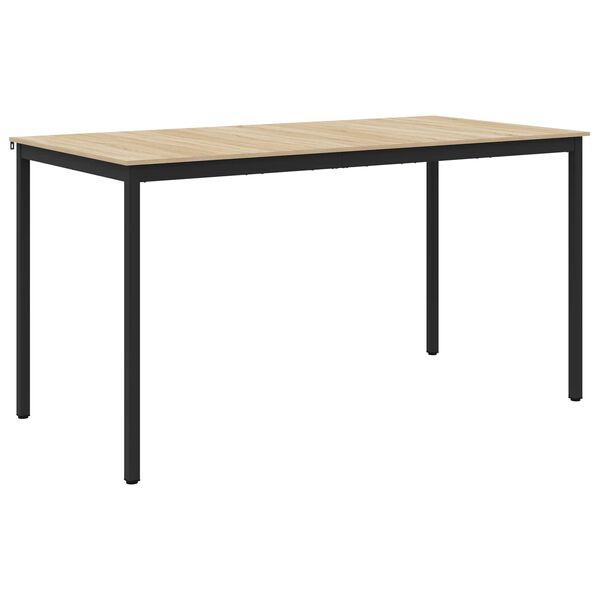 vidaXL Staande Bartafel Bewerkt hout