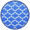 vidaXL Buitenkleed ARAKIL &Oslash;160 cm polypropeen blauw
