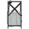 vidaXL Nachtkastje met lade Grijs Sonoma 40 x 31 x 60 cm Bewerkt hout