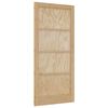 vidaXL Binnendeur 93 x 202 cm Multiplex Naturel
