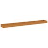 vidaXL Plantenbak verhoogd 770x100x36 cm cortenstaal