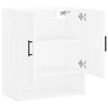 vidaXL Wandkast 60x31x70 cm bewerkt hout wit