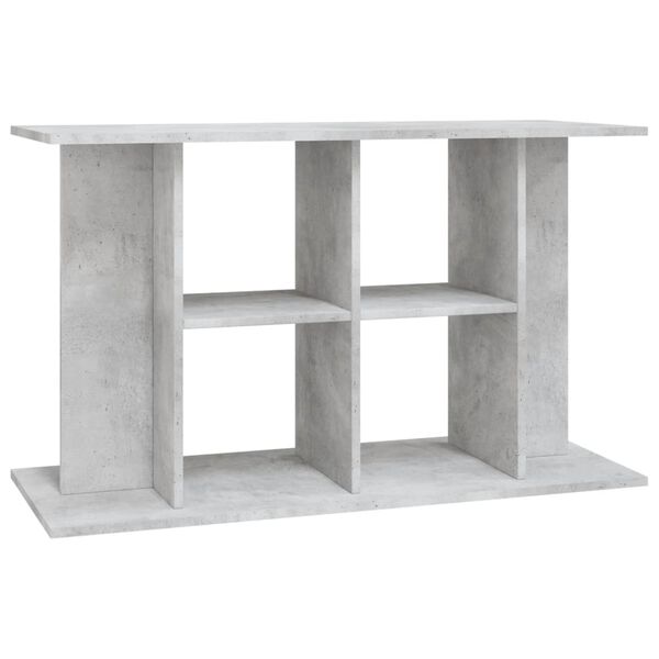 vidaXL Aquariumstandaard Betongrijs 100x40x60 cm Bewerkt hout