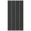 vidaXL Zwembad Grondzeil 820 x 420 x 0,1 cm Rechthoekig Zwart