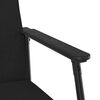vidaXL Fauteuil Zwart 59 x 75 x 78 cm Stof