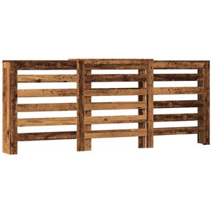 vidaXL Radiatorombouw 205x21,5x83,5 cm bewerkt hout oud hout