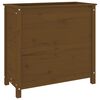 vidaXL Plantenbak 82,5x40x78 cm massief grenenhout honingbruin