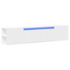 vidaXL Tv-wandmeubel met LED-verlichting 180x31x39,5 cm wit