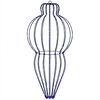 vidaXL Kerst Finial Licht 320 LED's Blauw Dia. 40 x 75 cm