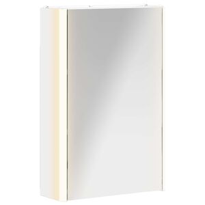 vidaXL Badkamer spiegelkast voor Wit 33 x 11,5 x 50 cm Bewerkt hout