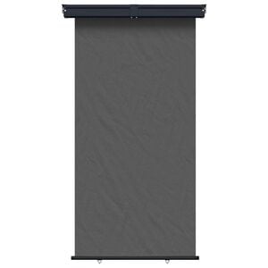 vidaXL Zijscherm Balkon 100% polyester ijzer staal