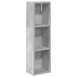 vidaXL Badkamer wandkast met plank Beton Grijs 20 x 14 x 70 cm