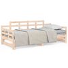 vidaXL Slaapbank uitschuifbaar massief grenenhout 2x(80x200) cm