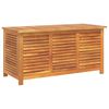 vidaXL Tuinbox met jaloezie&euml;n 113x50x56 cm massief acaciahout