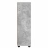 vidaXL Badkamer Kast Beton Grijs 30,5 x 30 x 101 cm Bewerkt hout