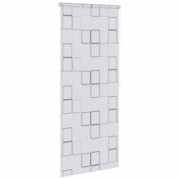 vidaXL Rolgordijn voor douche 100x240 cm vierkant