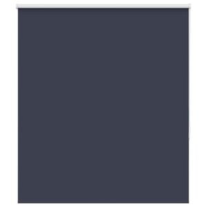 vidaXL Rolgordijn verduisterend 120x130 cm stofbreedte 116,6 cm blauw