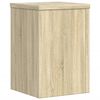 vidaXL Plantenstandaards 2 st 25x25x35 cm bewerkt hout sonoma eiken
