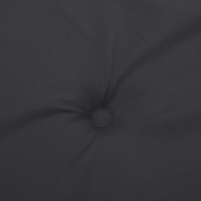 vidaXL Tuinstoelkussens 6 st 50x50x3 cm oxford stof zwart