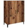 vidaXL Hoge kast 2 pcs Oud hout Bewerkt hout
