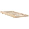 vidaXL Bedframe Naturel 75 x 190 cm Massief grenenhout