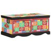 vidaXL Salontafel 90x50x40 cm massief mangohout meerkleurig