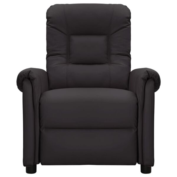 vidaXL Massagestoel kunstleer zwart