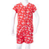 Kinderjumpsuit 104 rood