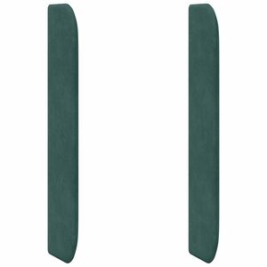 vidaXL Hoofdbord oor Groen 80 x 16 x 4 cm Fluweel
