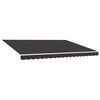 vidaXL Vervangingsdoek voor luifel 500x350 cm polyester antracietkleurig